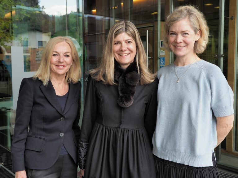 Birgit Luger, Bärbel Hellerschmid und Monika Wagner bei der Matinee.