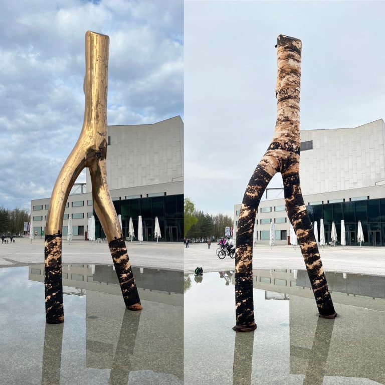 Ready Maid vorher (Gottfried Bechtold) und nachher (Rudolf tanabu Nachbaur). <span class="copyright">Franc </span>