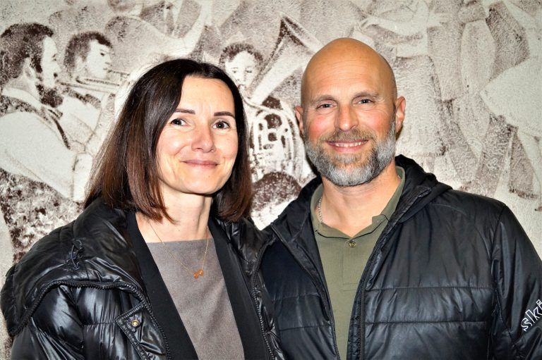 Sandra Flatschacher und Hans Heitzmann.