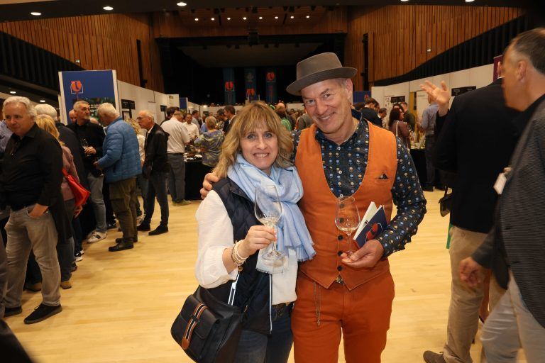 Daniela Stolz und Klaus Blümel.