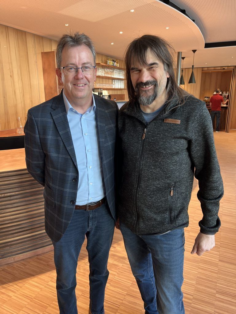 Wolfgang Frick und Wolfgang Sila hatten ihren Spaß.