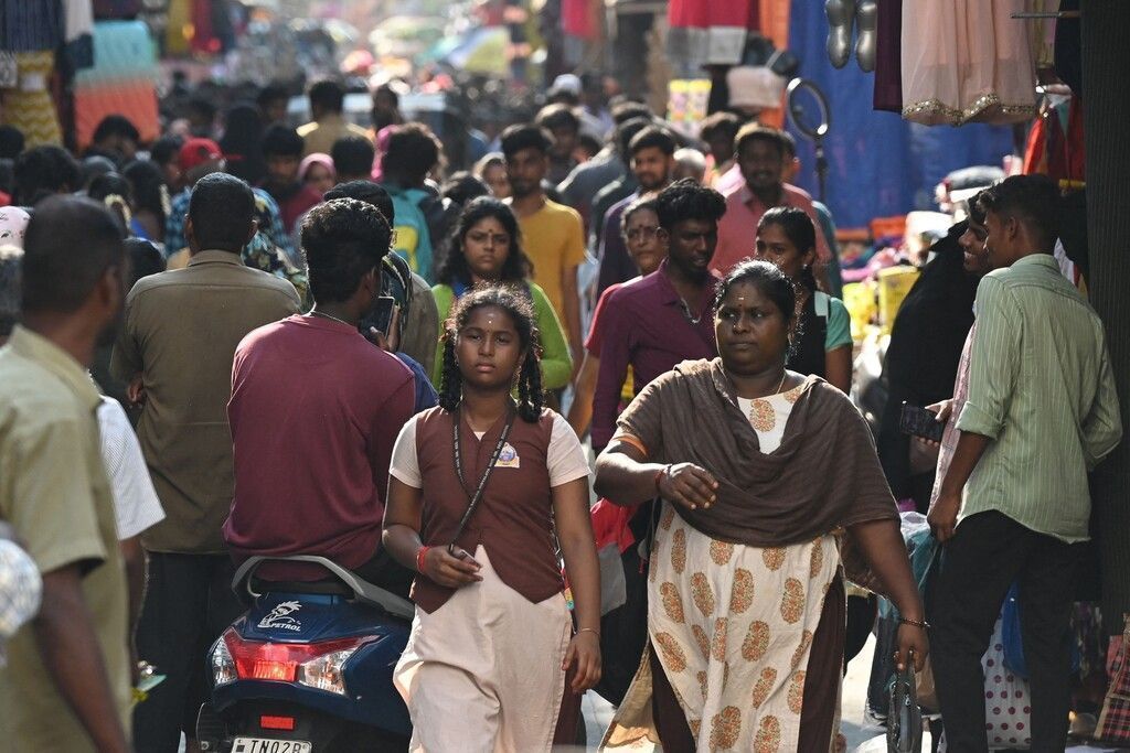 Indien löst China als bevölkerungsreichstes Land ab