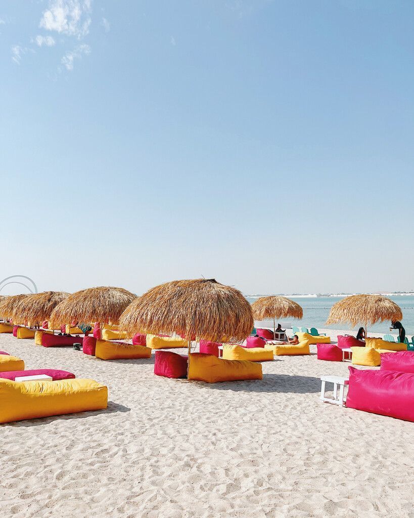 Stadtstrand mit Ausblick