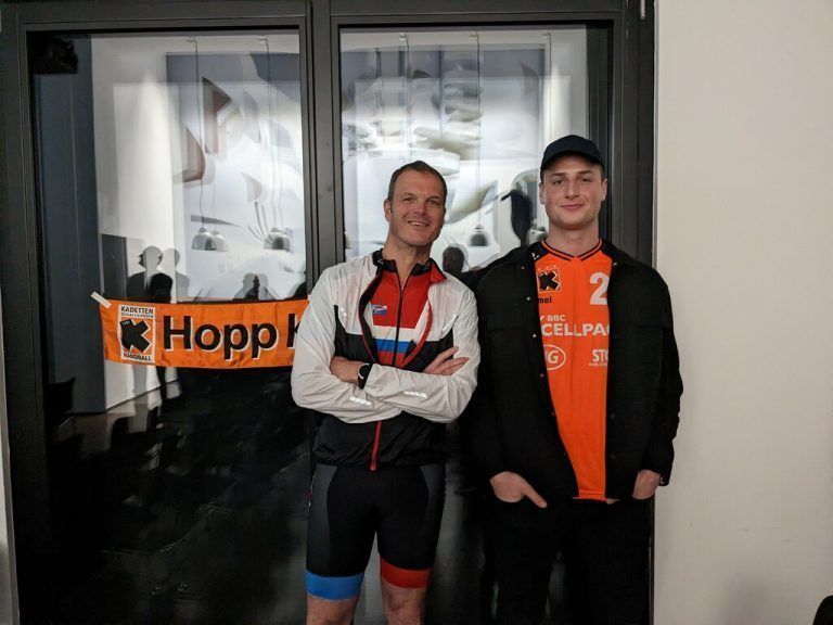 Christian Schertler und Lukas Herburgers Cousin David Schertler.