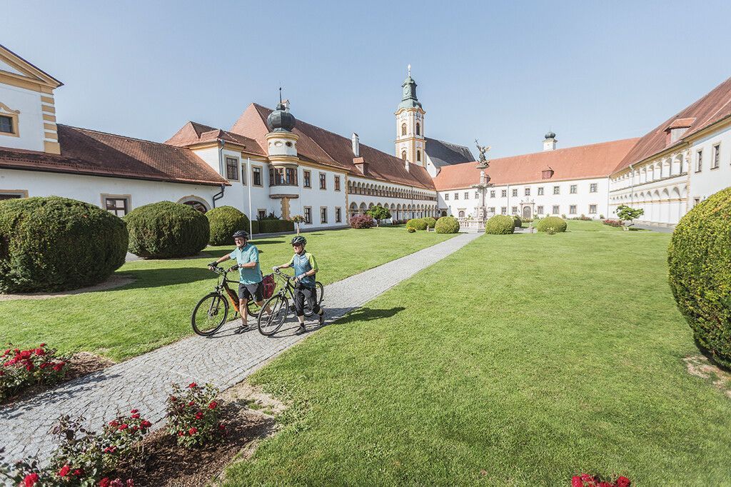 Dem Inn entlang mit dem Fahrrad