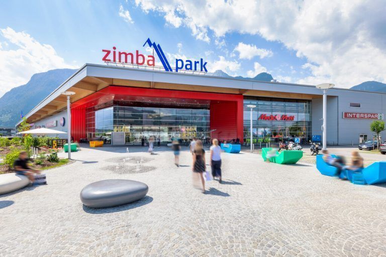 Der Zimbapark hat in den Vorplatz investiert. zimbapark