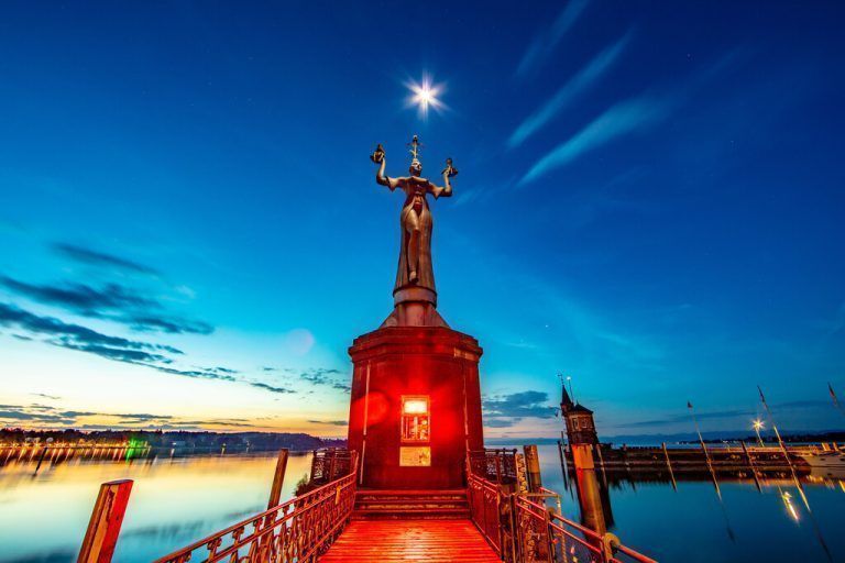 Die Imperia gilt als eines der beliebtesten Fotomotive am See.MTK/Achim Mende