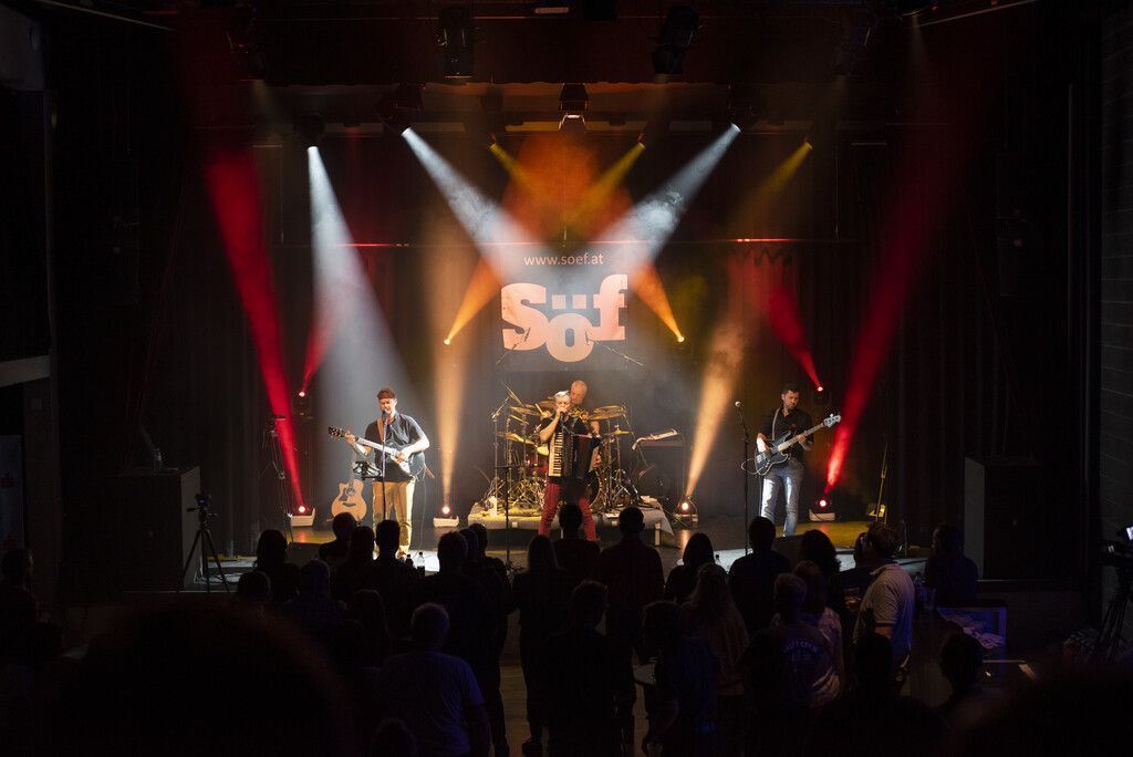 Mundartrock im Kellertheater Lampenfieber