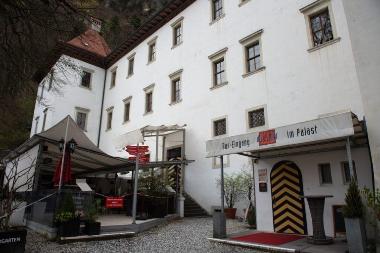 Die Palast Gastronomie in Hohenems.