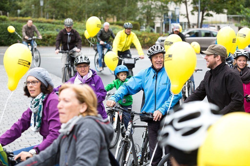 Regio-Sternfahrt eröffnet Fahrradsaison