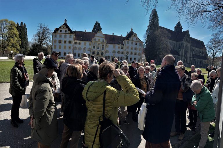 Die Seniorenring-Mitglieder besichtigten Schloss Salem.SR Lustenau