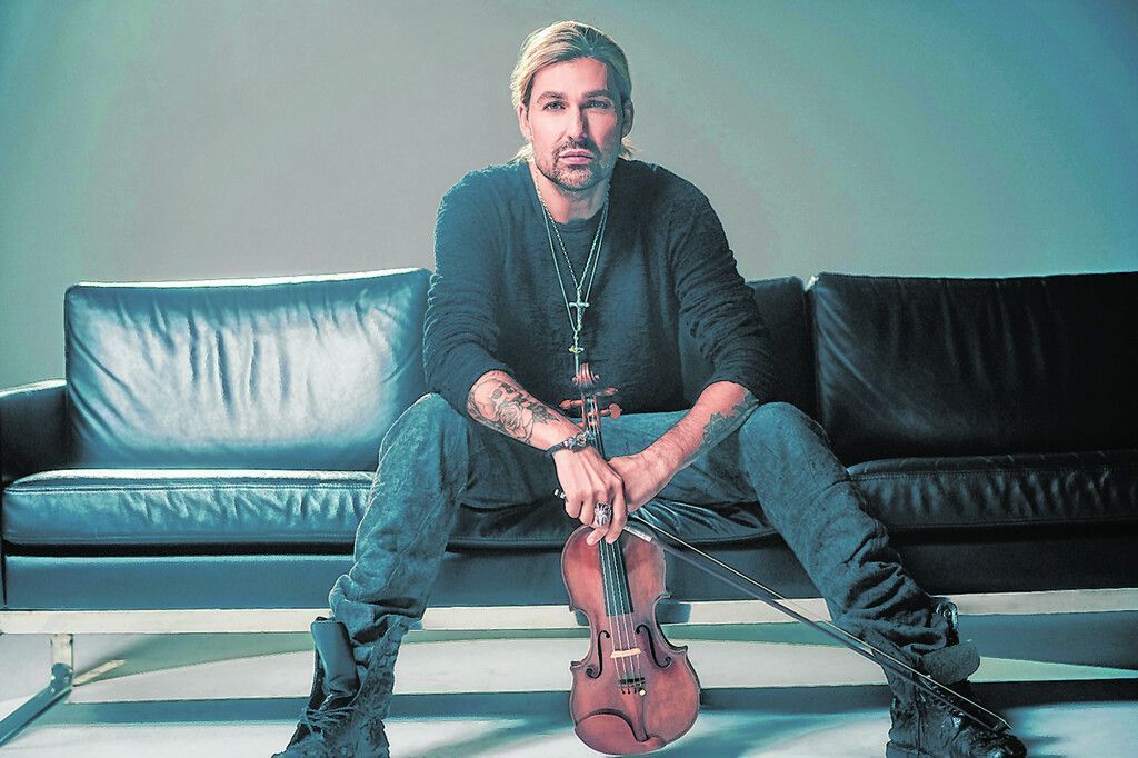 David Garrett geigt in Bregenz auf