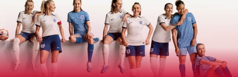 Das WM-Dress des aktuellen Frauenfußball-Europameisters England.