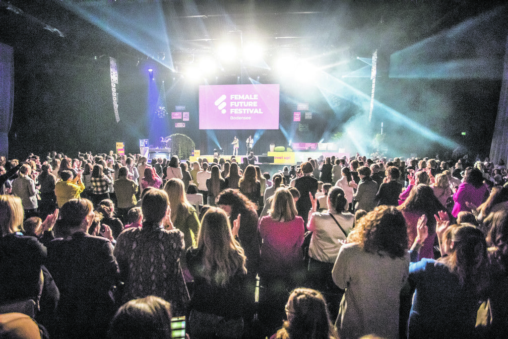 Frauen-Power: 1200 Gäste kamen zum Female Future Festival ins Festspielhaus. »D1