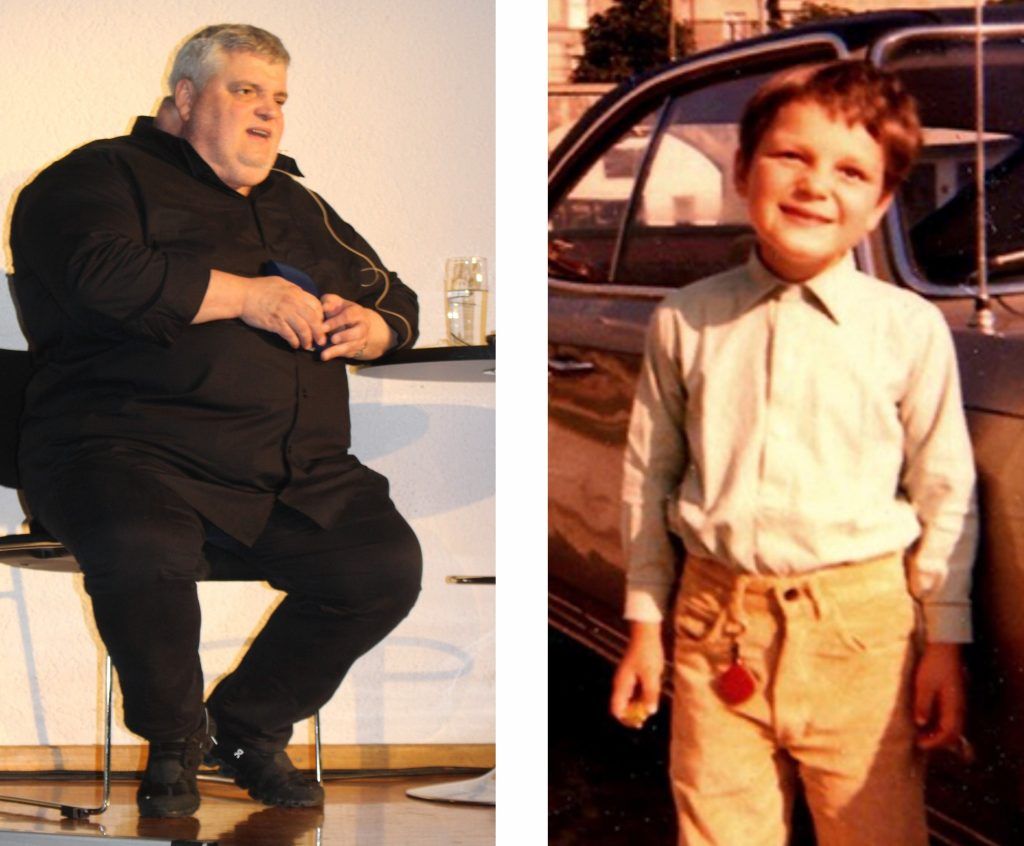 George begleitet Hanskaspas Enkel