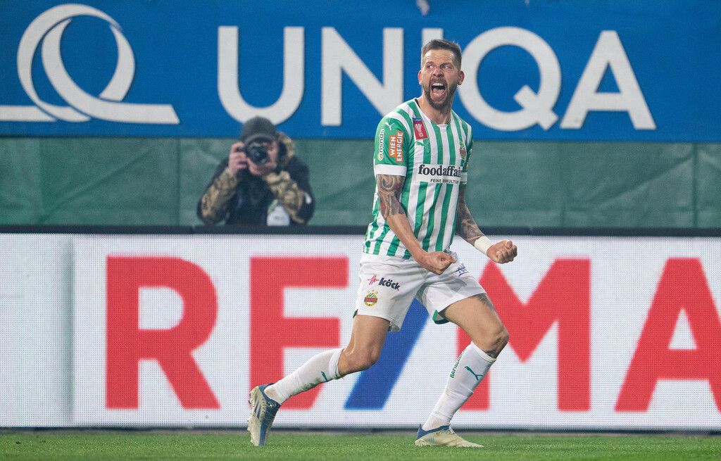 Burgstaller schießt Rapid Wien ins ÖFB-Cupfinale