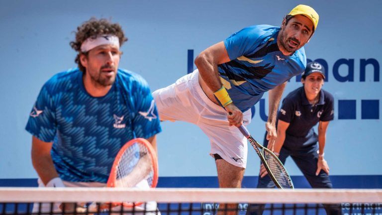 Philipp Oswald (r.) und Robin Haase stehen bei dem BMW Open in München im Viertelfinale. <span class="copyright">ATP</span> 