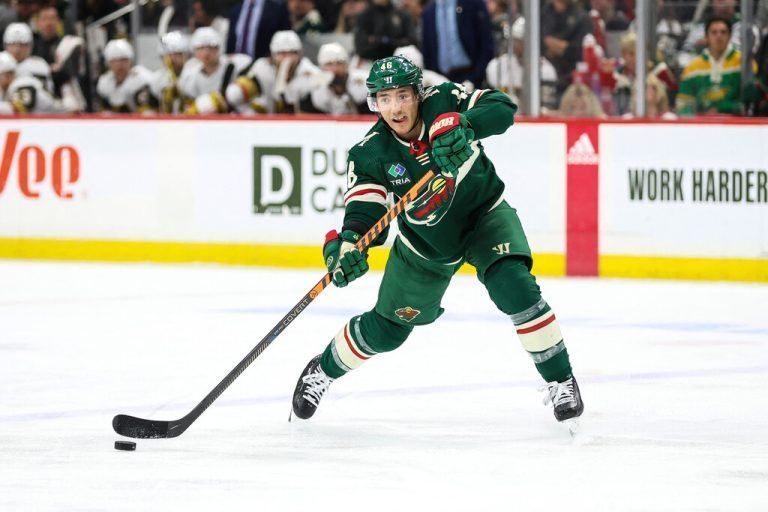 Jared Spurgeon und seine Wild sind die Nummer fünf im Westen.USA Today