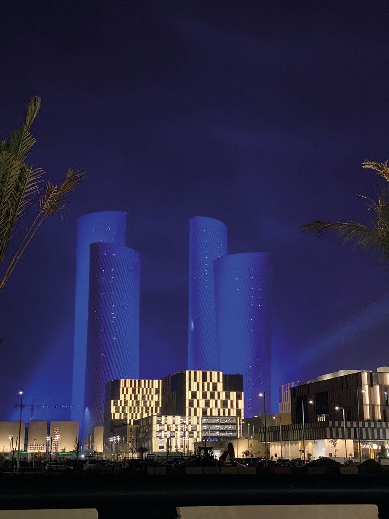 Spannende  Architektur in Lusail