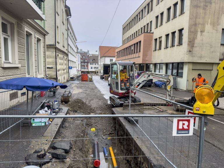 In der Bergmannstraße werden die Parkplätzen durch eine Baumreihe ersetzt.