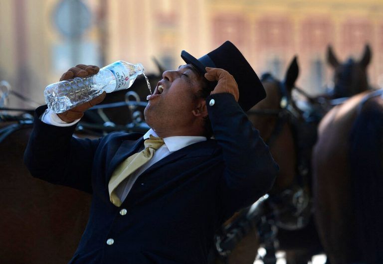Seit Anfang der Woche ist es im Süden Spaniens ungewöhnlich warm. AFP