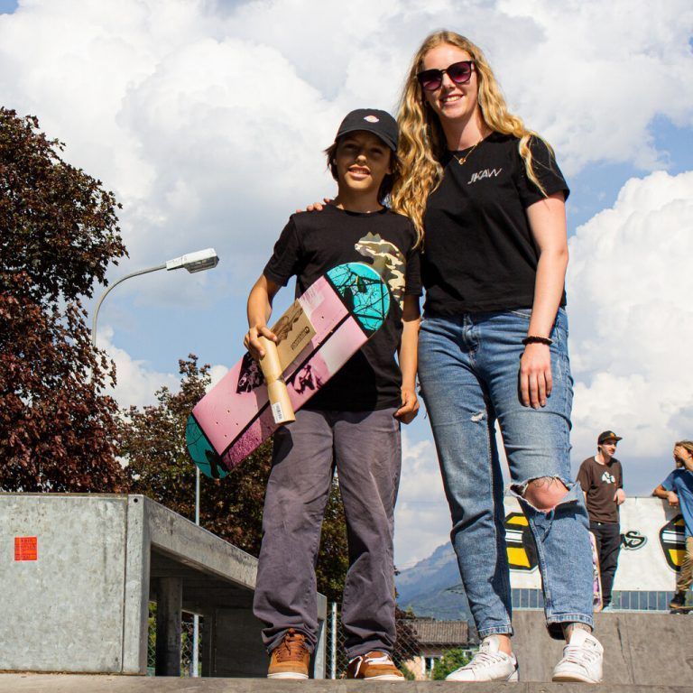 Skater und Blader sind willkommen.