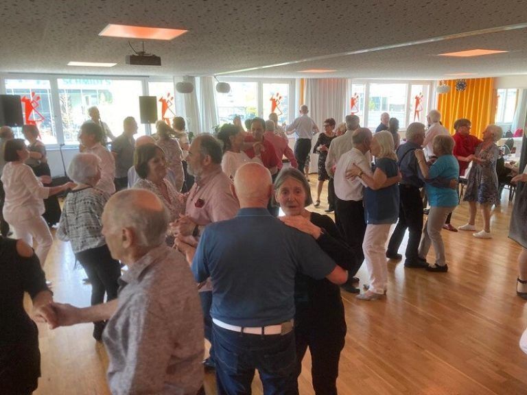 Tolle Stimmung beim PVÖ-Landestanz. PVÖ