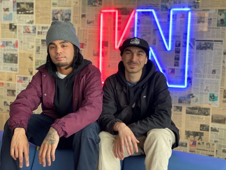 Bryan Dionela (l.) und Patrick Mitrovic sind Trainer an der Urban Dance World in St. Gallen. <span class="copyright">vn/pem</span>