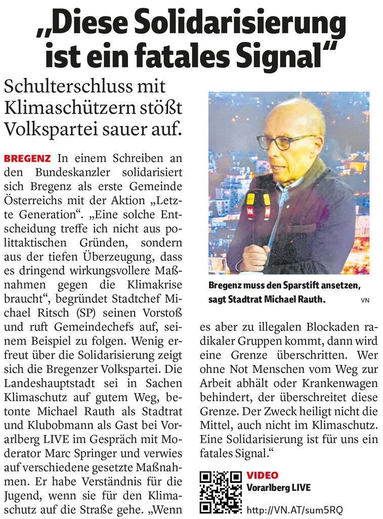Ein fatales Signal …