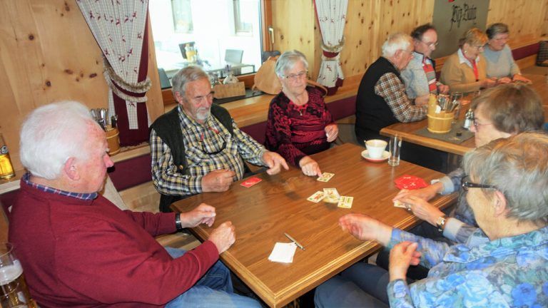 Winterwanderung im Silvrettagebiet mit Jassen im Hotel Biz Puin.PVÖ partenen
