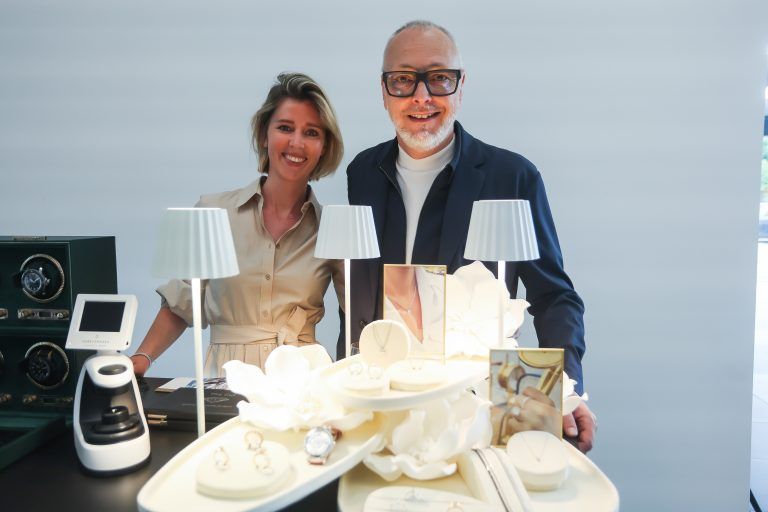 Jacqueline Sawada und Thomas Jochum (Präg).