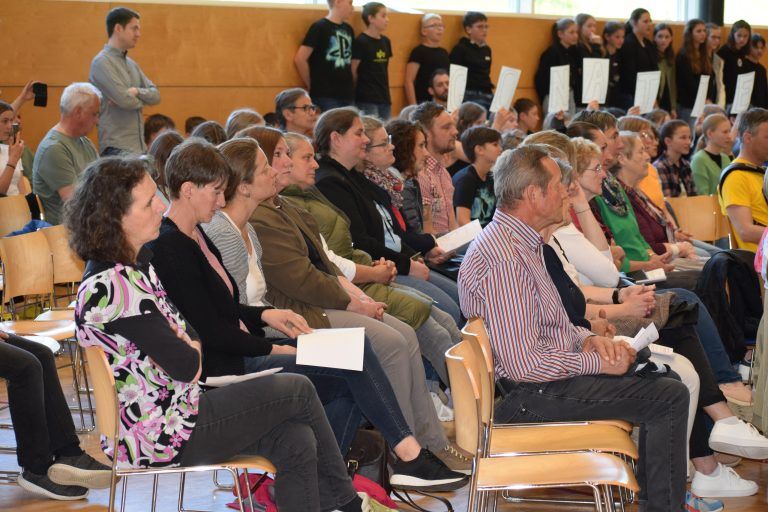 Das Publikum verfolgte die Darbietungen gespannt.