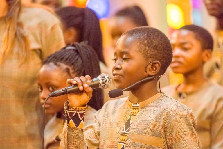 Der Vision Choir vom Verein Vision für Afrika gab ein tolles Konzert mit afrikanischen Rhythmen und Melodien.