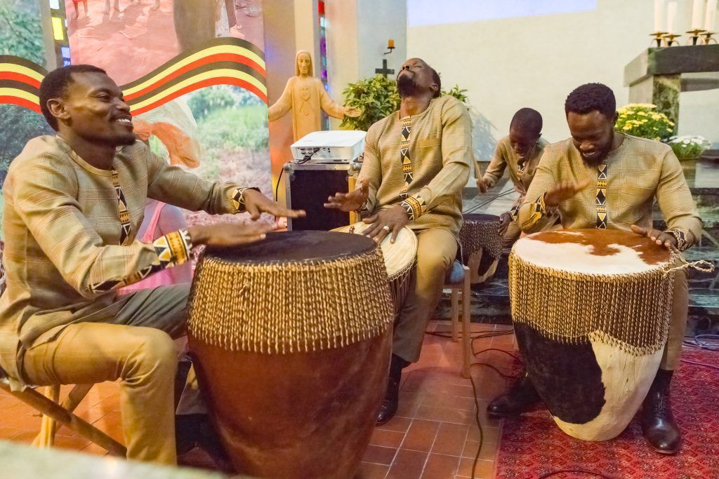 Afrikanische Rhythmen rockten die Pfarrkirche