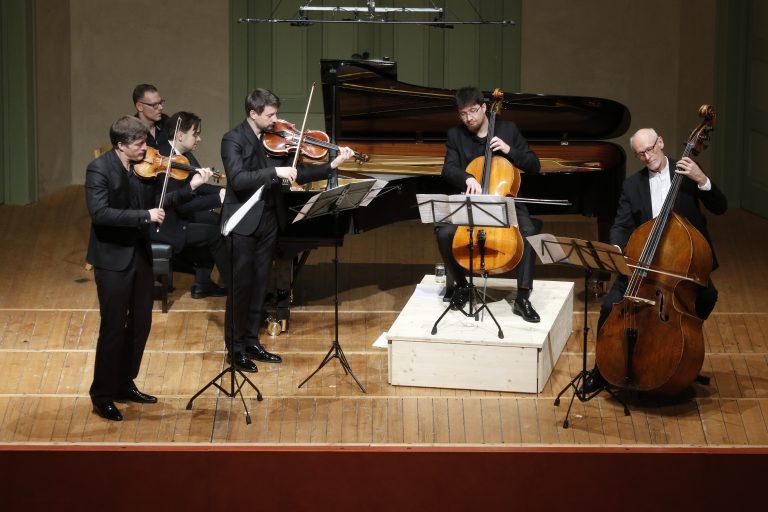 Das Apollon Musagètes Quartett begeisterte das Publikum im Markus-Sittikus-Saal. Schubertiade