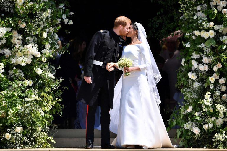Mit der Hochzeit auf Schloss Windsor schien eine neue Ära der britischen Monarchie angebrochen. afp