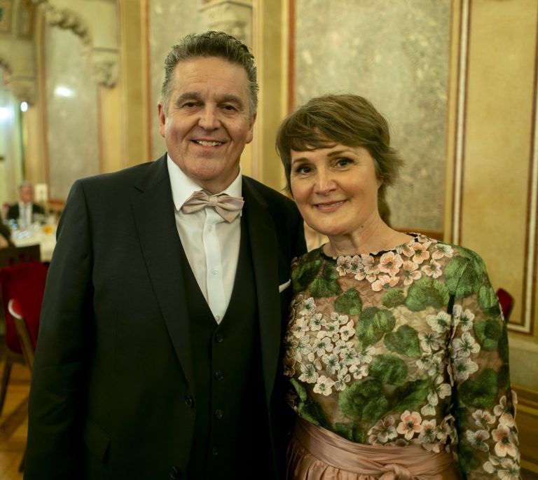 Bürgermeister Christian Natter und Vizebürgermeisterin Angelika Moosbrugger (Wolfurt).