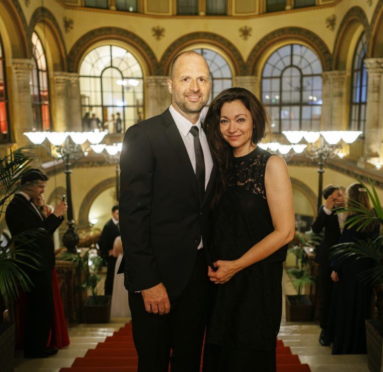 Landesrat Marco Tittler mit Simone.