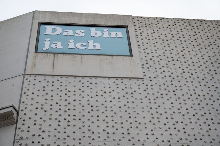 "Das bin ja ich" von vorne.