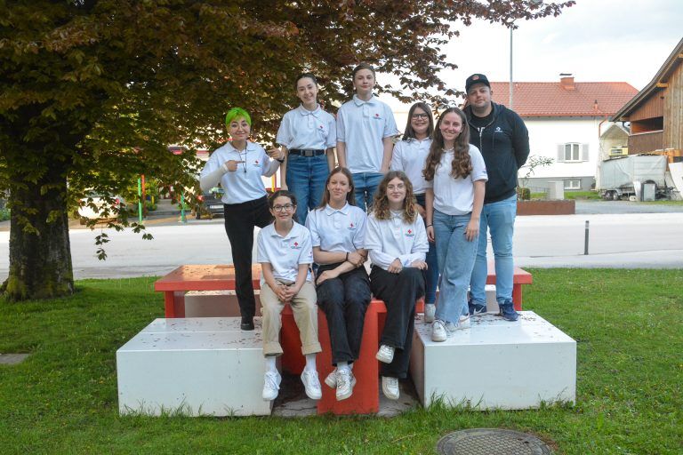 Die Jugendgruppe des Roten Kreuz Lustenau weiß, was im Ernstfall zu machen ist. <span class="copyright">BVS</span>