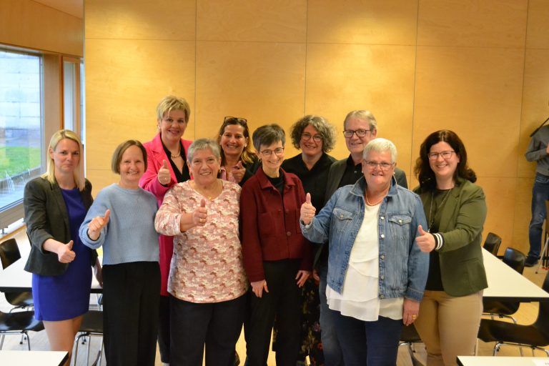 Barbara Jenny, Anita Pfefferkorn, Michaela Gort, Antonia Bertsch, Kornelia Spiß, Sabine Bertsch, Barbara Martin, Thomas Welte, Heidi Tiefenthaler, Sandra Tiefenthaler. <span class="copyright">BI/XXX</span>