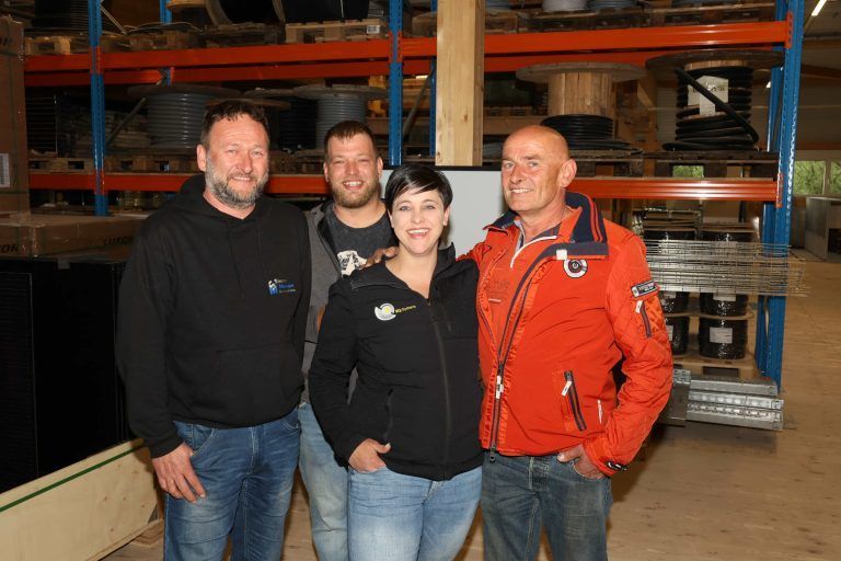 Burkhard Häberlin, Alexander Dobler, Kathrin und Martin Mager.