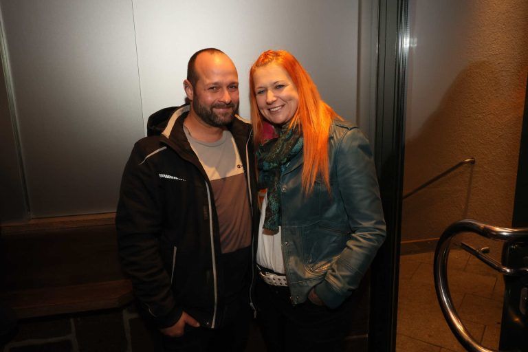 Christoph Schwendinger (Schow tonlicht) und „Eventhexe“ Nicole Speckle.