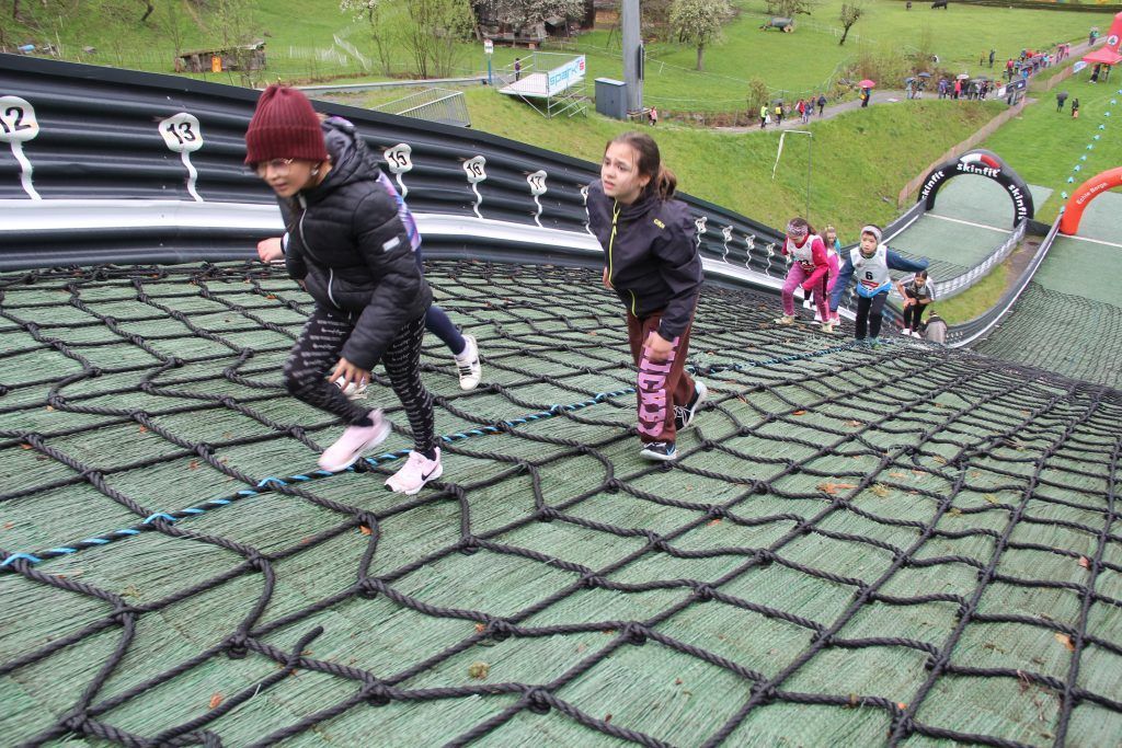 Bei der X-Challenge in Tschagguns ging es steil hinauf