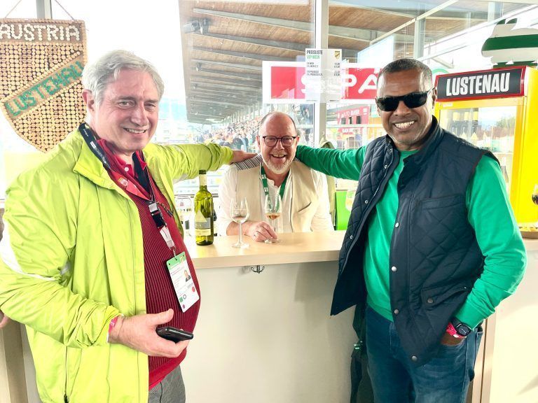Gerhard Amann, Michael Hack und Lassaad Chabbi (von links).
