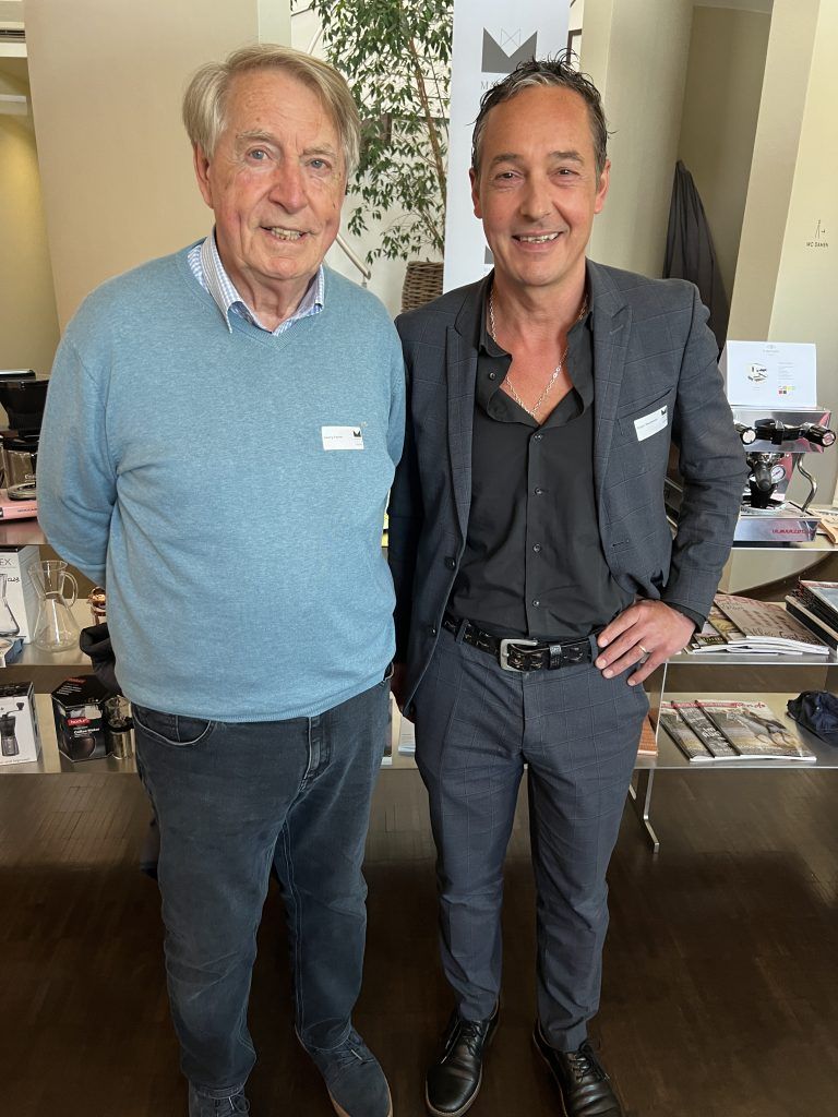 Mit dabei: Georg Partel und Roger Mazenauer.