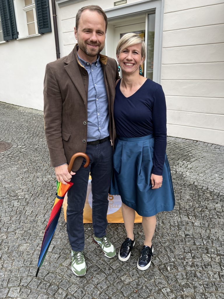 Moritz-Chef Marc Brugger und Stefanie (Bodensee Vlbg. Tourismus).