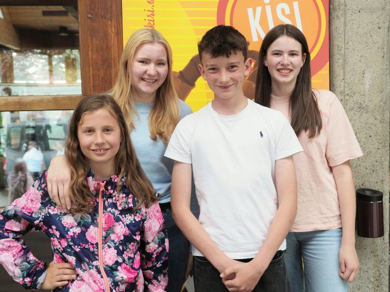 Marie Sauter, Romy Strobel, Matthias Keckeisen und Lena Sauter.