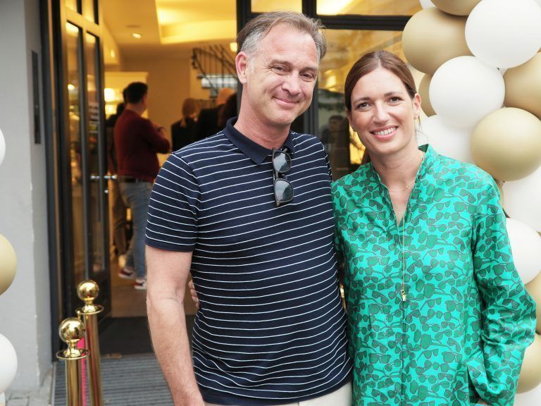Unter den Gästen: Andre Le Duigou und Katharina Präg-Ender.