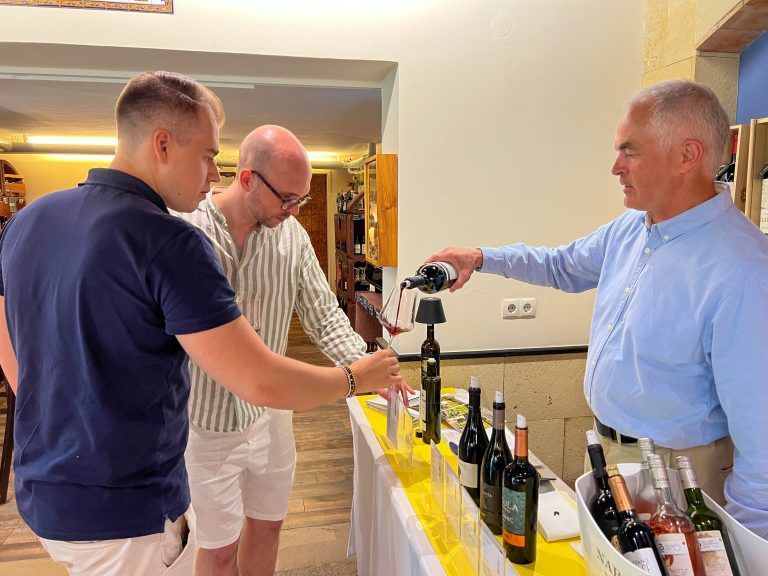 Passende Tropfen gab es für jeden Geschmack.